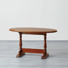 カントリーハウス センターテーブル (楕円) CLT11 木部色 選べます 納期約50日 リビングテーブル 木製 おしゃれ 輸入家具 英国家具風 ブルージュ 家具 三越