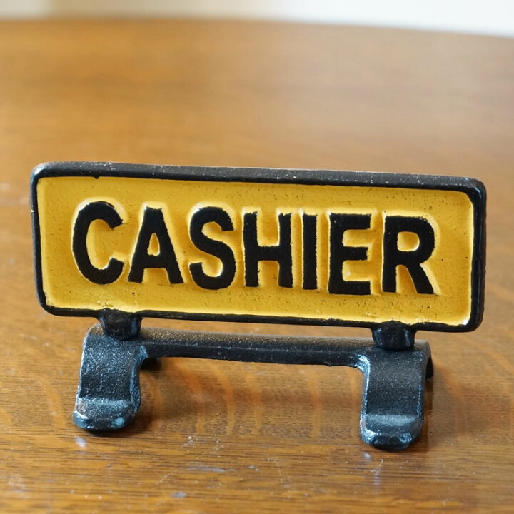 楽天市場】ダルトン DULTON リバーシブル サインスタンド CASHIER 