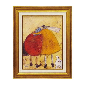 サムトフト 絵画 「 ハグしよう 」 Gel加工 Sam Toft 絵画 インテリア 壁掛け 絵画 額入り 絵画 ポスター 絵画 海 インテリア 雑貨 アンティーク アンティーク調 ヨーロピアン インポート 複製画 ポスター インテリア 北欧