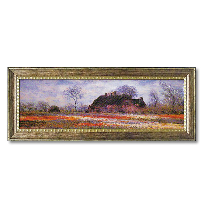 楽天市場】絵画 モネ インテリア monet 「 チューリップフィールド 