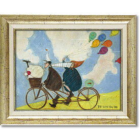 絵画 インテリア 壁掛け サムトフト 絵画 「 ビー フー ユー ビー 」 Gel加工 Sam Toft 絵画 額入り 絵画 ポスター 絵画 海 インテリア 雑貨 アンティーク アンティーク調 ヨーロピアン インポート 複製画 ポスター インテリア 北欧