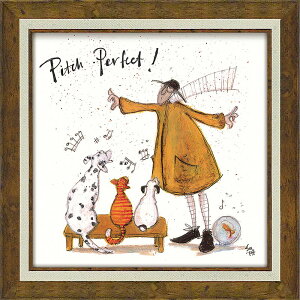 インテリア 絵画 サムトフト 絵画 新作 「 パーフェクト! 」 Gel加工 Sam Toft 絵画 インテリア 壁掛け 絵画 額入り 絵画 ポスター 絵画 海 インテリア 雑貨 アンティーク アンティーク調 ヨーロ