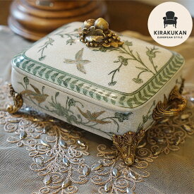 インテリア雑貨 小物入れ 置物 陶器 オブジェ 果物 取っ手付 小物入れ 手彩色 ハンドペイント テーブルウェア 小物入れ おしゃれ アンティーク 雑貨 輸入雑貨 置き物 プレゼント インテリア 雑貨 アンティーク