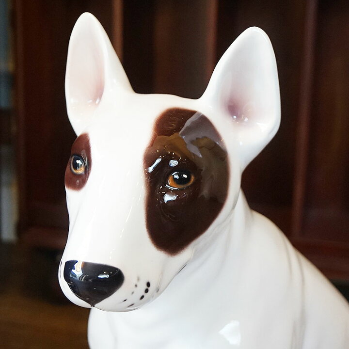 楽天市場】犬 置物 陶犬 陶器製 輸入雑貨 インテリア雑貨 置物 