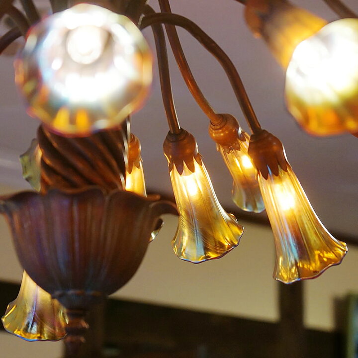 楽天市場】イタリア製 ティファニースタイル ペンダントライト 24灯  