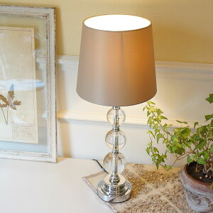 輸入照明 テーブルランプ クリア3球ベース LED可 テーブルランプ 北欧 テーブルランプ アンティーク テーブルランプ 北欧 ライト 卓上 エレガント イタリア家具 輸入家具 インテリア 雑貨