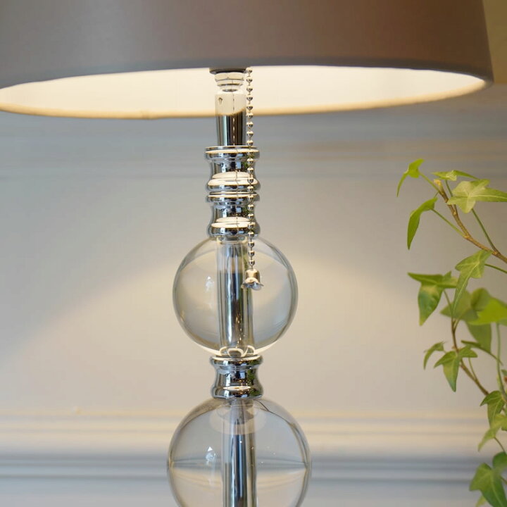 楽天市場】輸入照明 テーブルランプ クリア3球ベース LED可 テーブル 