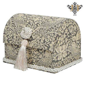 ジェニファーテイラー トランクボックス 小物入れ 布 いちご泥棒柄 ピアモリス ピュアモリス モリス Morris トランクBOX おしゃれ ホームファッション インテリア 雑貨 アンティーク