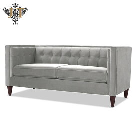 ジェニファーテイラー ソファ 2人掛け ソファー チェスターフィールド Jack 865 Jennifer Taylor アメリカ家具 ソファ ファブリック 布張り おしゃれソファ アンティーク おしゃれ ジェニファー テイラー ソファ 輸入家具