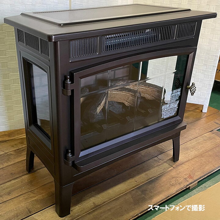 楽天市場】電気式暖炉 ロイドグランデ 遠赤外線 3D 電気薪ストーブ 