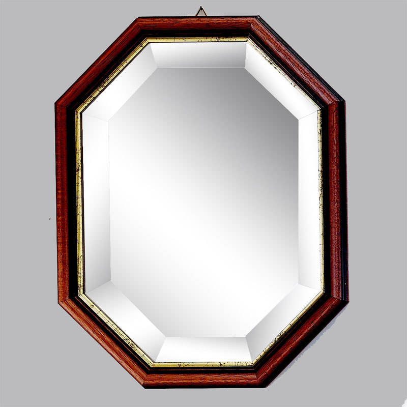 【楽天市場】鏡 壁掛け イタリア製 八角ミラー 壁掛け 鏡 八角形 鏡 