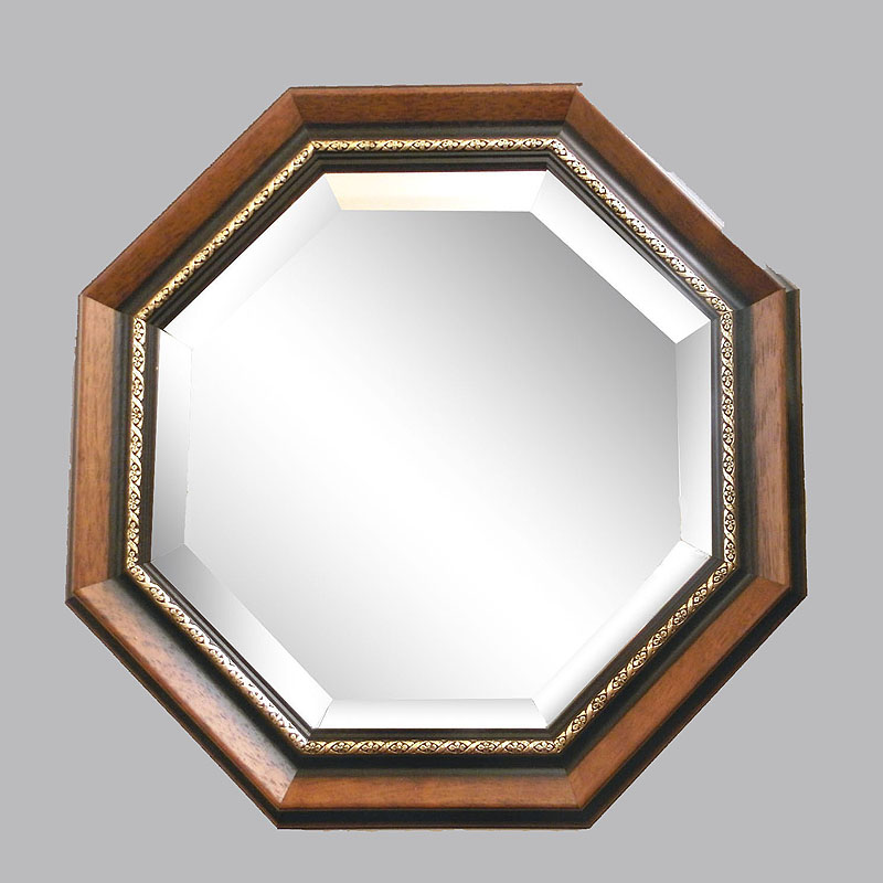 楽天市場】鏡 壁掛け イタリア製 八角ミラー 壁掛け 八角形 鏡