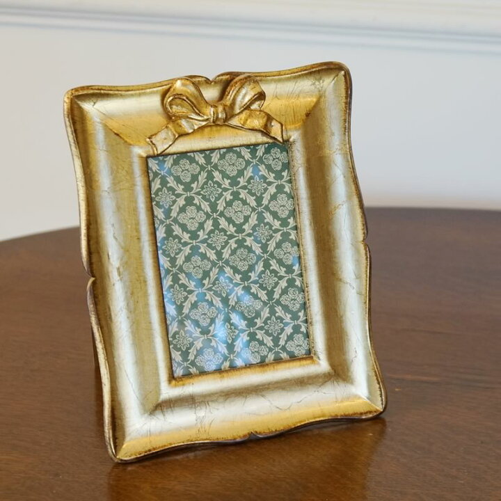 楽天市場 Soldi ソルディ フォトフレーム アンティーク ゴールドリボン イタリア製 送料無料 フォトフレーム おしゃれ 木製 雑貨 インテリア 雑貨 ヨーロピアン 雑貨 アンティーク 雑貨 輸入雑貨 ヨーロピアン アンティーク風 インポート ヨーロッパ クラシック