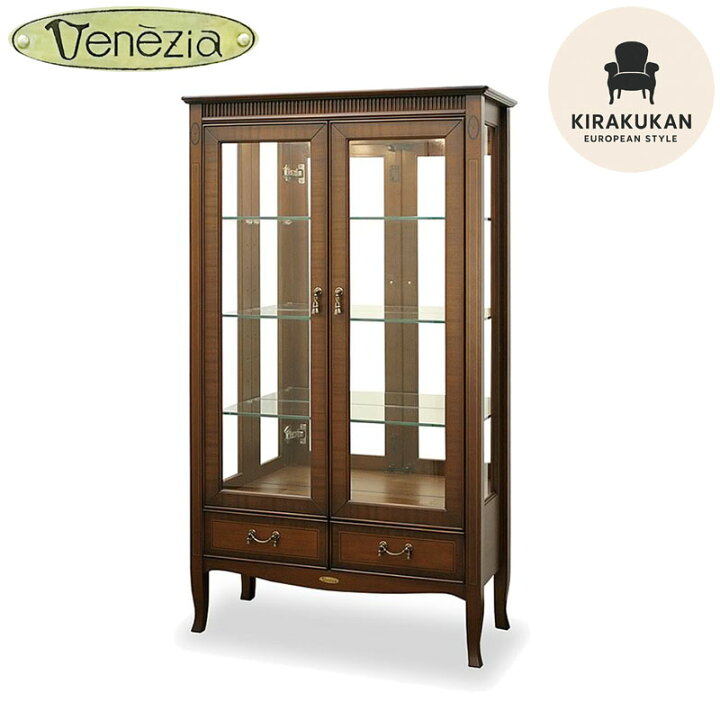 楽天市場】東海家具 ベネチア Venezia キュリオケース 80 コレクション 