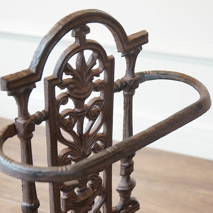 楽天市場 傘立て アンティーク ブラウン 鋳物製 組立式 送料無料 傘立て アイアン 傘立て 屋外 傘立て おしゃれ 北欧 かわいい インテリア 雑貨 ヨーロッパ 雑貨 アンティーク雑貨 アンブレラスタンド 梅雨 つゆ 玄関 輸入家具 雑貨の専門店 ｅ木楽館