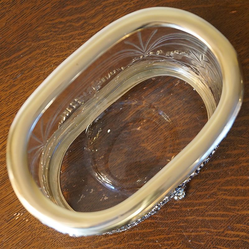 楽天市場】花瓶 ガラス 小物入れ 置物 真鍮 フラワーベース 