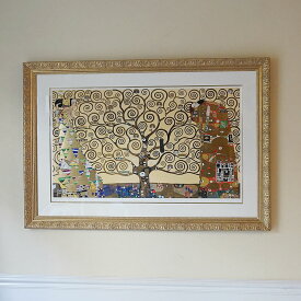 絵画 インテリア クリムト 生命の樹グスタフ クリムト 画 「 生命の樹 Tree Of Life 」 版画 200枚 限定版 ビンテージ 絵画 インテリア 壁掛け 絵画 額入り 絵画 ポスター 絵画 海 インテリア 雑貨 アンティーク アンティーク調 風景 動物 ヨーロピアン インポート