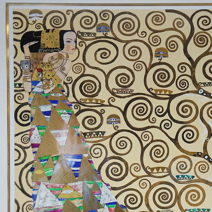 楽天市場】絵画 インテリア クリムト 生命の樹グスタフ クリムト 画 