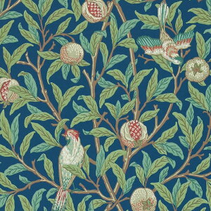 EBAX ǎ ƃUN Bird & Pomegranate  ǎ EH[y[p[ NX Aǎ CMX AeB[N ǎ A CeA { Morris