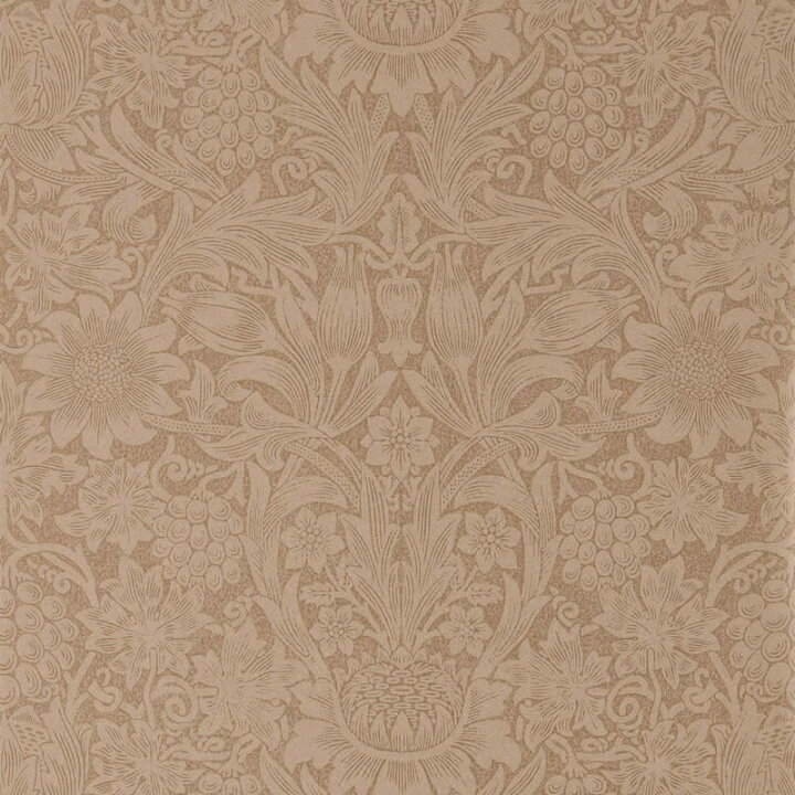 楽天市場 ウィリアムモリス 壁紙 Pure Morris Pure Sunflower ピュアサンフラワー ひまわり ピュアモリス 送料無料 おしゃれ 壁紙 ウォールペーパー クロス 輸入壁紙 イギリス製 アンティーク 壁紙 植物 ボタニカル インテリア 本物 Morris 輸入家具 雑貨