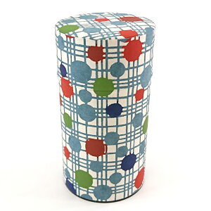 茶筒 おしゃれ はいからさん レトロ 茶缶 かわいい 日本製 茶葉 保存容器 キャニスター モダン 和紙 ブリキ