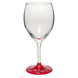 ワイングラス 蒔絵 桜 赤 日本製 グラス おしゃれ 還暦祝い 男性 酒器 プレゼント 退職祝い
