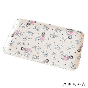 アルプスの少女ハイジ グッズ お盆 トレー カフェトレイ 総柄 ユキちゃん おしゃれ 小さい 可愛い キャラクター ヨーゼフ おぼん かわいい 日本製 重ねられる スタッキング