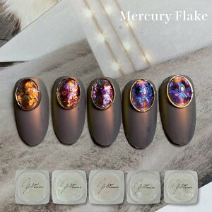 KiraNail Mercury Flake(Aurora Flake) Hanako�v���f���[�X