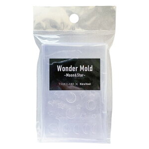 KiraNail TSUKI vf[X Wonder Mold -Moon&Star-  lCp[c WFlC |bV lCA[g lCpi WFlCpi ZtlC lCXg nhCh W [h 