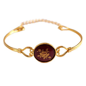 リモージュ七宝のブレスレットです。七宝焼き Limoge 女性 プレゼント ギフト