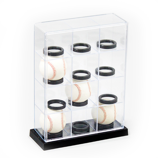 透明 クリア プラスチック ケース 【送料無料】コレクションケース ベースボール12P 展示ケース