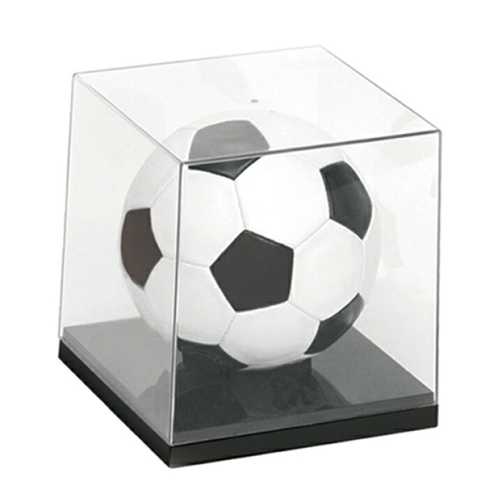 楽天市場 送料無料 展示ケース サッカーボールuvカットクリアケース 透明ケース プラスチックの店キララ