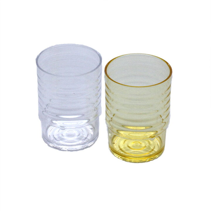 楽天市場 ウエーブコップ プラスチックコップ メタクリル樹脂製 日本製 プラスチックの店キララ