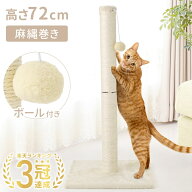【最大500円OFFクーポン配布18日まで 利用条件あり】 爪研ぎ ポール ロング 猫 爪とぎポール 爪研ぎポー…