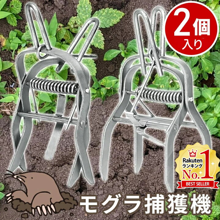 楽天市場】【最大半額クーポン7/19 20時〜 利用条件あり】 モグラ捕獲 