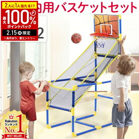 【当選確率1/2抽選で最大100%ポイントバック15日限定】 バスケットゴール おもちゃ 子ども 子供 室内 ゴール バスケットボール 2個付き 組立式 セット スポーツ 屋内 屋内用 室内用 家庭用 キッズ ジュニア
