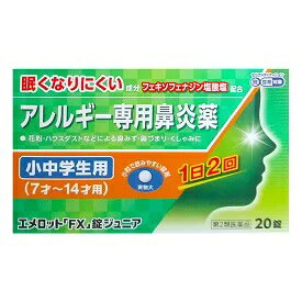 エメロット「FX」錠ジュニア　20錠【第2類医薬品】