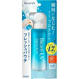 ビオレ UV アクアリッチ ウォータリーエッセンス フレッシュパウチ＜日やけ止めエッセンス＞