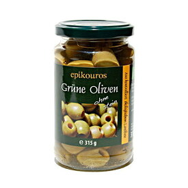 オーガニック オリーブ粒（グリーン） （315g） 【ミトク】