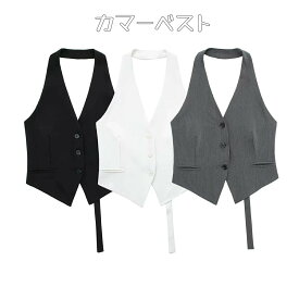 レディース 飲食店 ユニフォーム ベスト カマーベスト アルベチトセ 女性用レディースファッション トップス ベスト ジレ ベスト