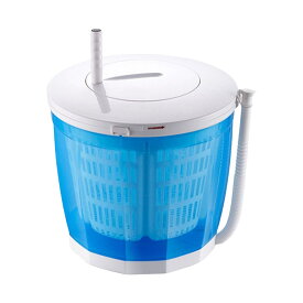 ポータブルマニュアルランドリーワッシャーとスピンドライヤーハンドクランク操作洗浄機のキャンプ旅行アパートメント