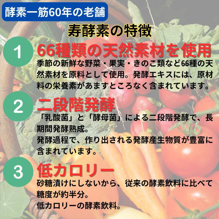 楽天市場】寿酵素そう 酵素ドリンク植物エキス発酵飲料（酵素飲料 