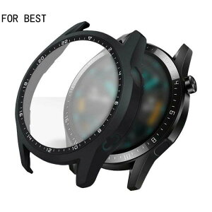 HUAWEI WATCH GT3 P[X 46mm tی십KXt Sʕی tیJo[ t@[EFCEHb` GT3 46mm n[hP[X یP[X KXtB