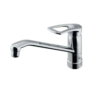 シングルレバー混合栓 分水孔つき 117-061