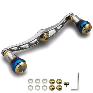 V2.0 90mm/105mm/115mm �x�C�g ���[�� �n���h�� �V�}�m(shimano) �_�C��(daiwa) �A�u�K���V�A(abu) �ʗp �x�C�g���[�� �p �q��A���~�� Aurora Series (V2.0-115mm - �K�����^�����S