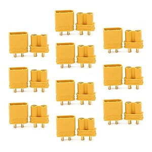 RC 10�� Amass 2mm XT30U�v���O�I�X�R�l�N�^ �� 10�� Amass XT30U 2mm�v���O�R�l�N�^�A�_�v�^