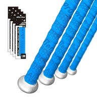 野球用バットグリップテープ（4グリップ）– 1.1 mmプレカット、プロ品質のバットテープ–古い野球用バッ…