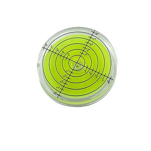 ゴルフグリーンリーダー 水平器 水準器 40*10mm ゴルフマーカー 丸形 メモリ アナログ 傾斜 測定 目盛り付き 工具 丸型気泡水平器 高精度ゴルフパター補助パターグリーン 水準器傾斜計