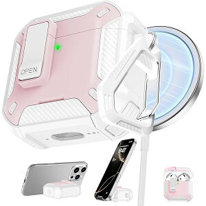 AirPods 4 ΉیP[X X}zz_[t wʃ}Olbgz@\t AirPods 4 ΉیP[X zCg+sN