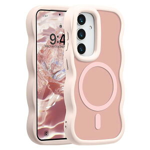 �Ή� Samsung Galaxy S25 FE 5G �p�� �P�[�X ���� TPU �E�F�[�u�f�U�C�� �X�}�z�P�[�X �N���A ���� �l�C ������� �P�[�X MagSafe�Ή� ���^ �y�� �ϏՌ� �g�^ �o���p�[ �X�}�z�P�[�X - �s���N